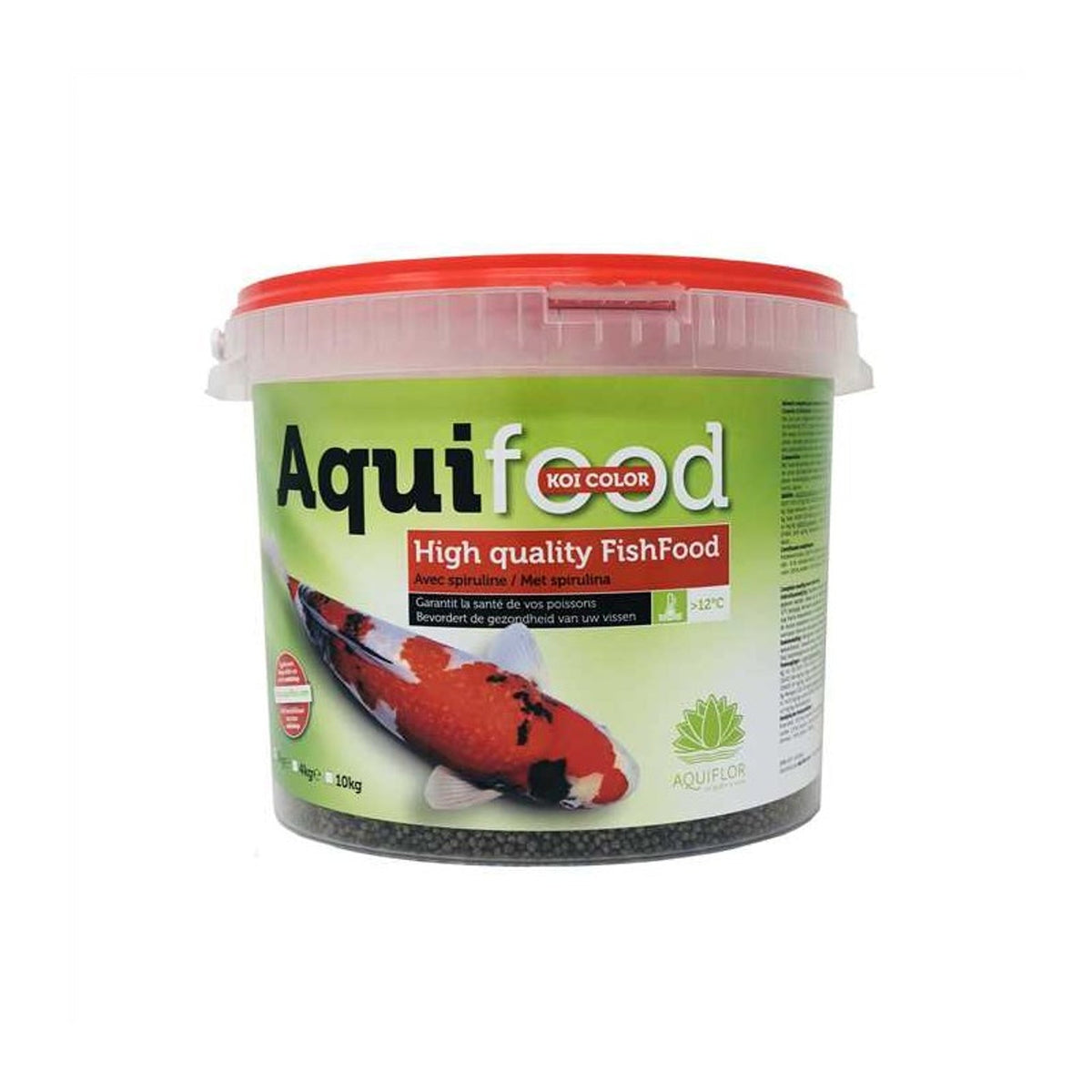 Aquifood Koï Color & Growth 6-7 mm – 2 kg – Nourriture premium pour koïs