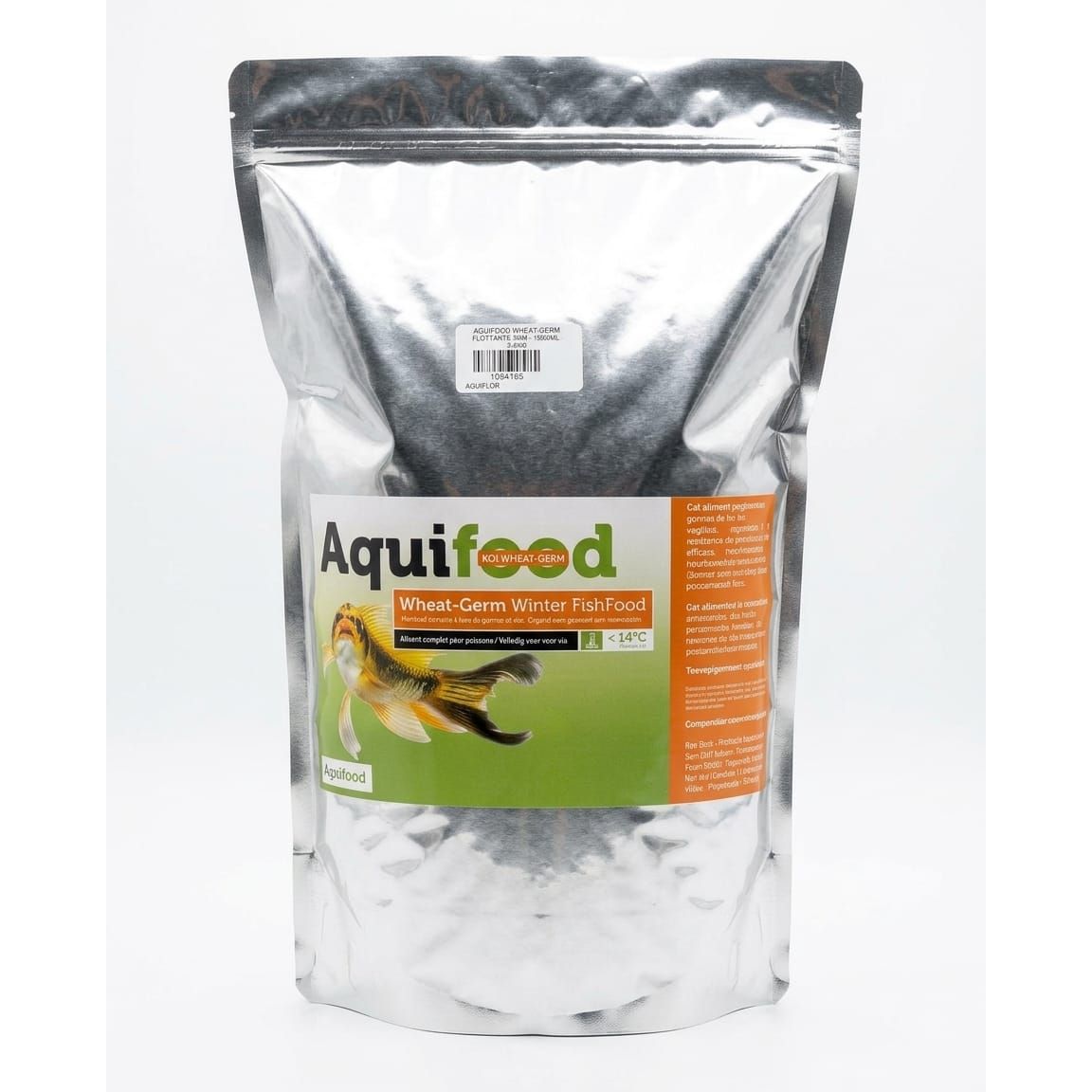 Aquifood Wheat-Germ 3 mm – 8 000 ml / 3,4 kg – Nourriture koïs saison fraîche