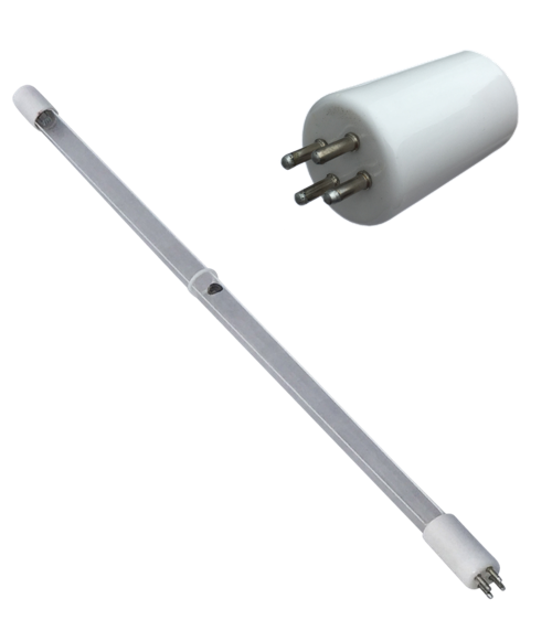 UV-C Amalgame Aquitechnics T6 GPHVA357T6L/4P 55 W — vue 1