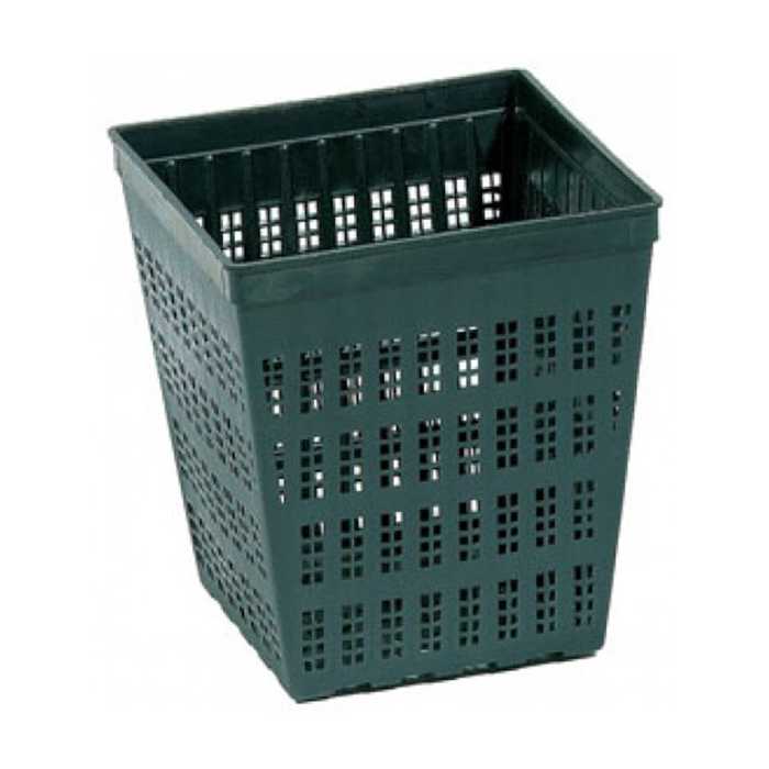 Foudebassin.com Paniers de plantation 11 x 11 x 11CM Panier de plantation carré - Taille au choix FV11