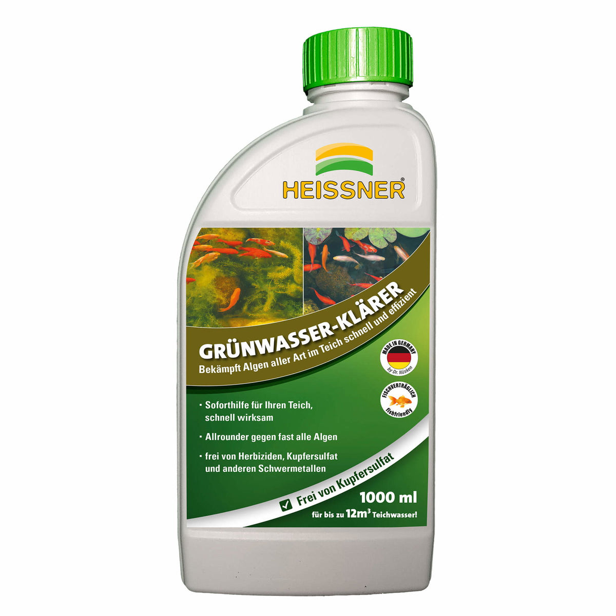 Traitement de l’eau verte GRÜNWASSER-KLÄRER Heissner – 1 l
