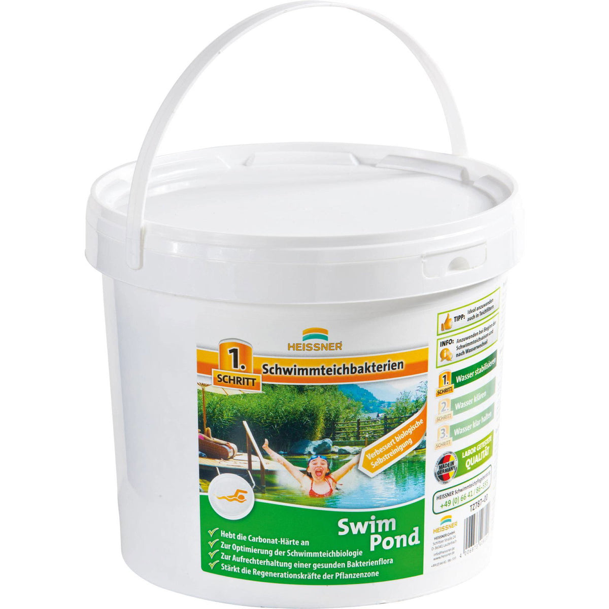 Bactéries pour bassin de baignade Heissner – 5 kg