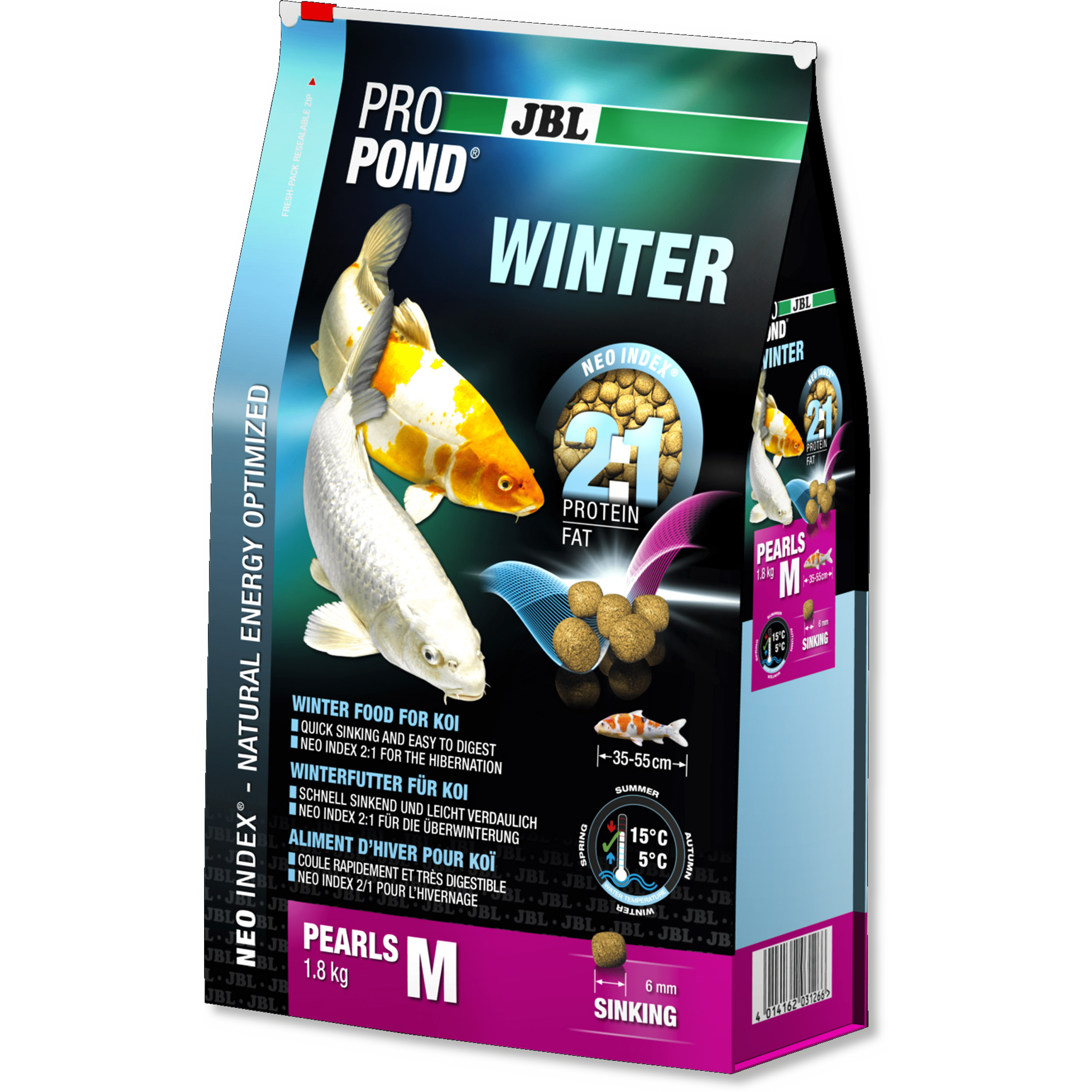 JBL ProPond Winter Medium Winter food for medium-sized koi