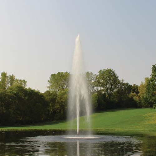 Fontaine flottante Kasco 5 CV, jet Redwood
