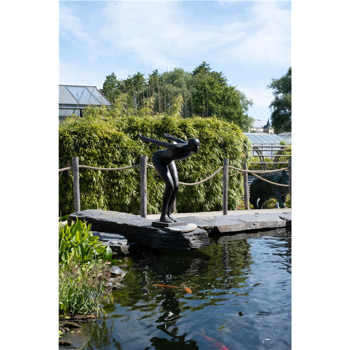 Swimmer Frederick in Bronze - Bronze Statue 113 X 44 X 68CM