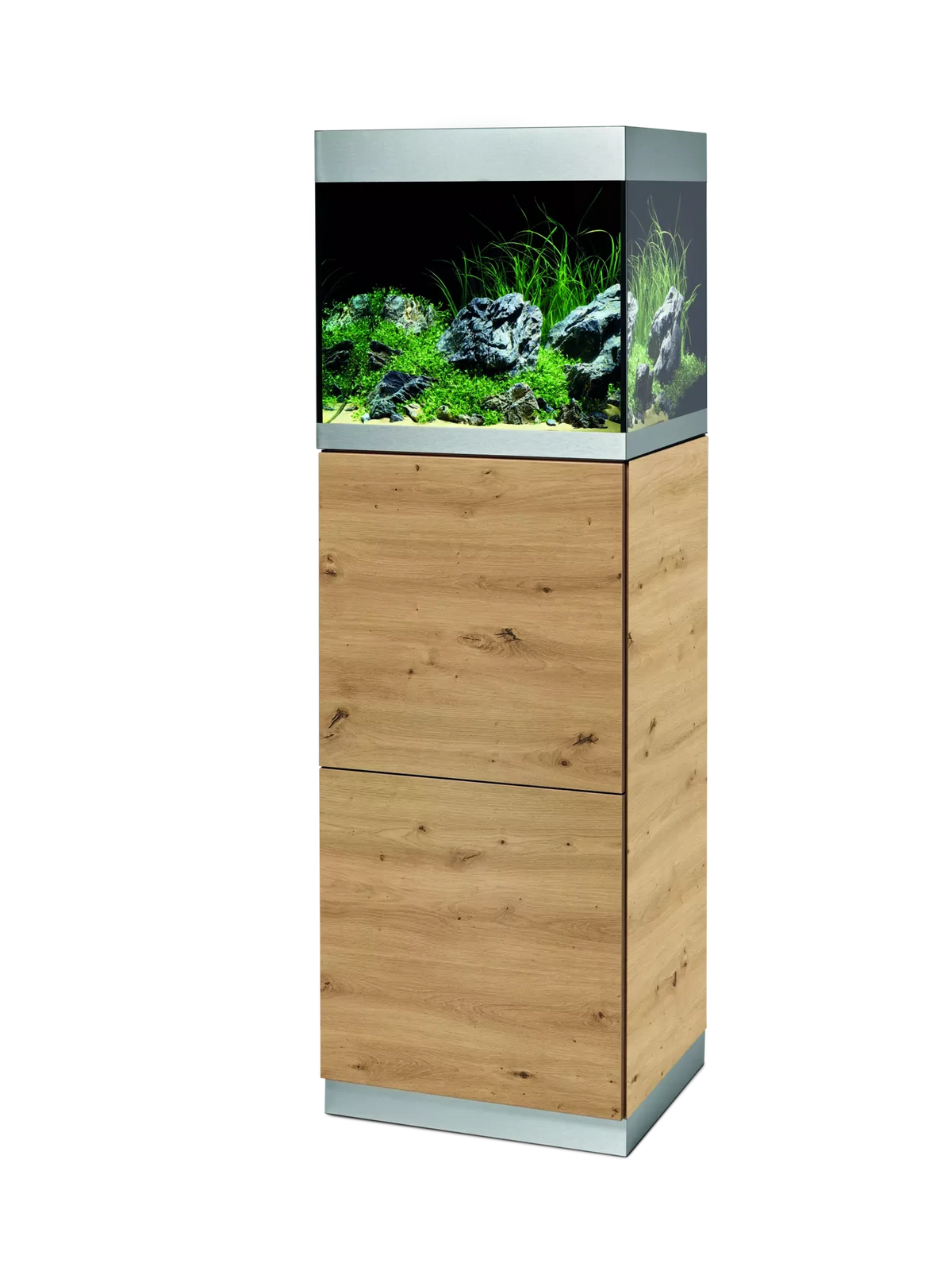 OASE HighLine 125 chêne naturel – aquarium et meuble – vue 2
