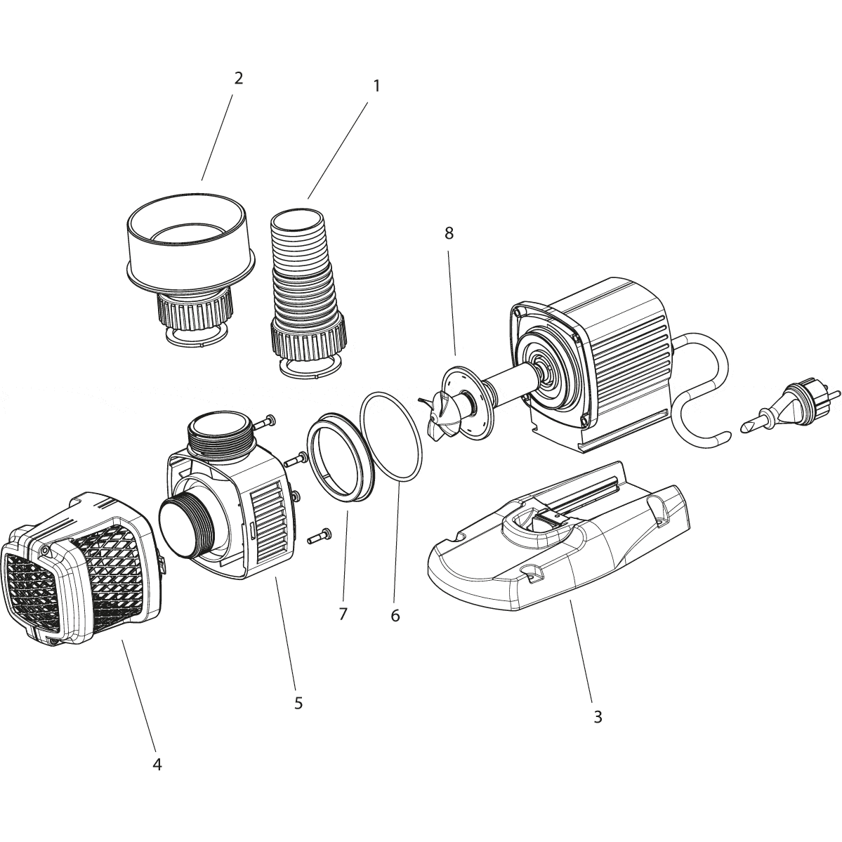 Oase Living Water Pièces détachées pour AquaMax Eco Gravity 10000