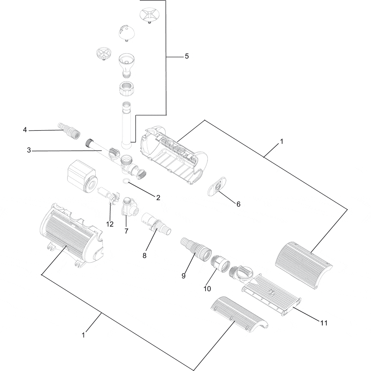 Oase Living Water Pièces détachées pour Aquarius Solar 700