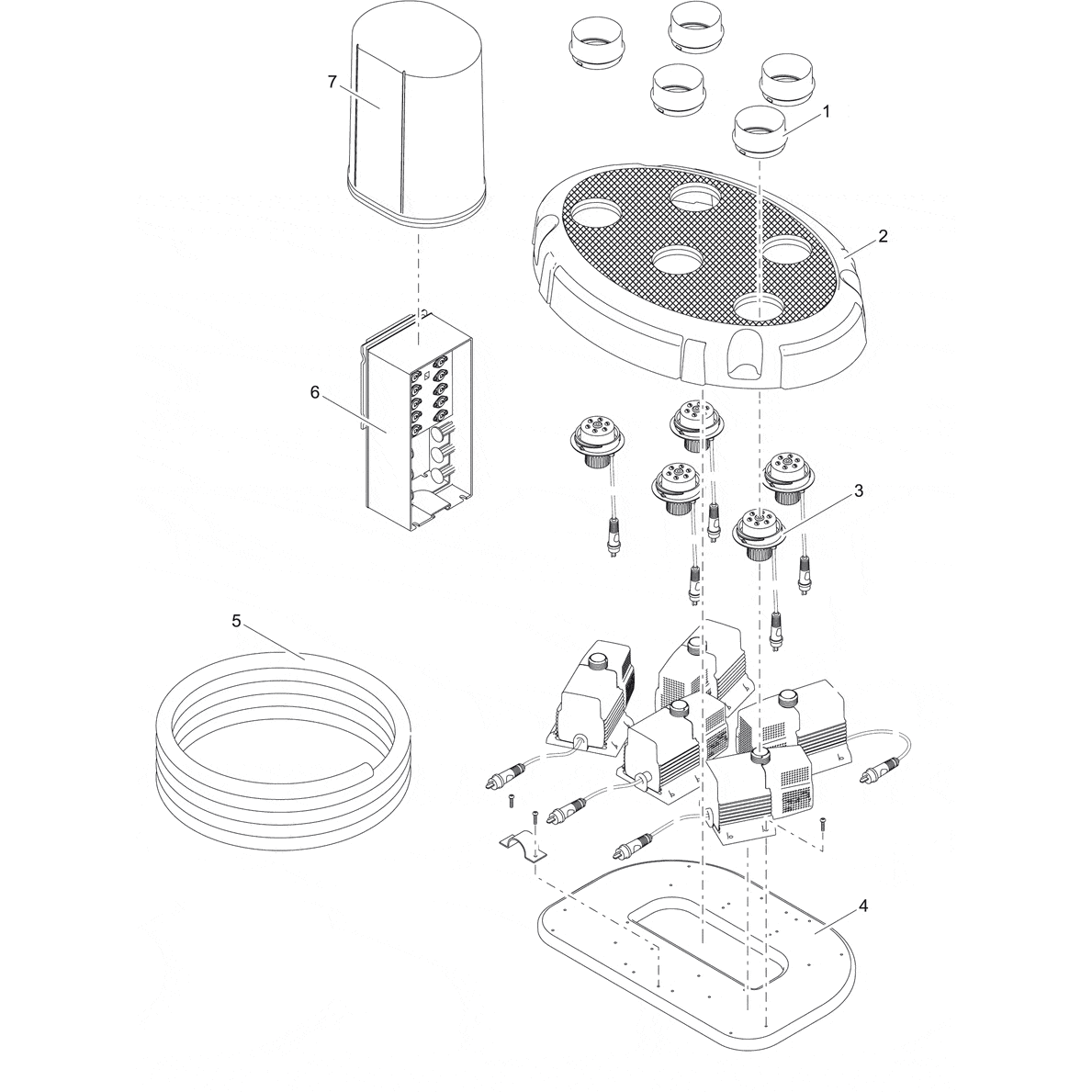 Oase Living Water Pièces détachées pour Water Quintet