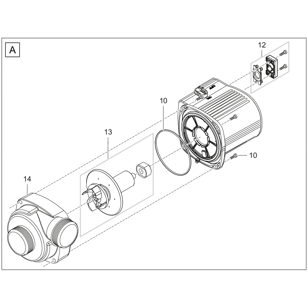 Oase Pièces détachées pour Oase Aquamax Eco Premium 17.000