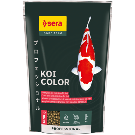 Sera Sera Koi Professional Color - 1kg - Aliment fonctionnel pour des couleurs parfaites et une croissance saine 4001942070324 07032