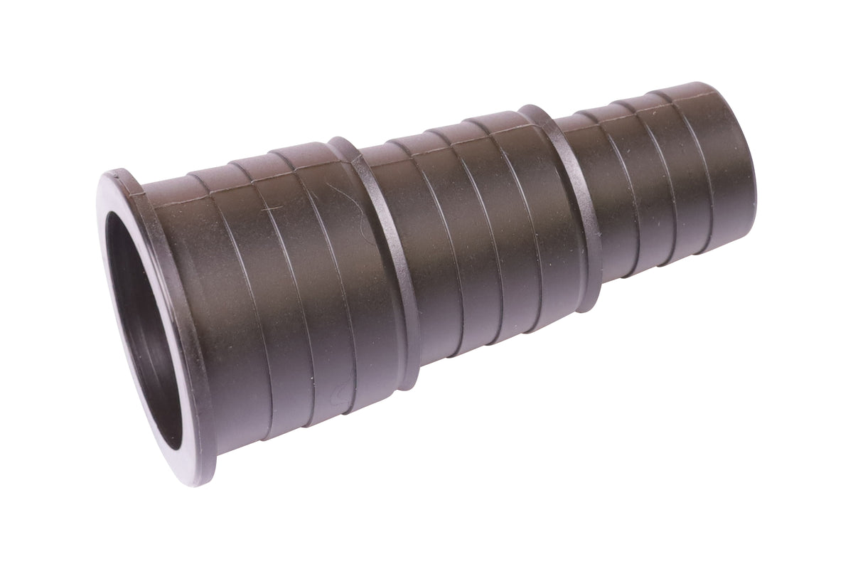 Adaptateur de tuyau 1 1/2 pouce noir — Slangadapter 1 1/2" zwart