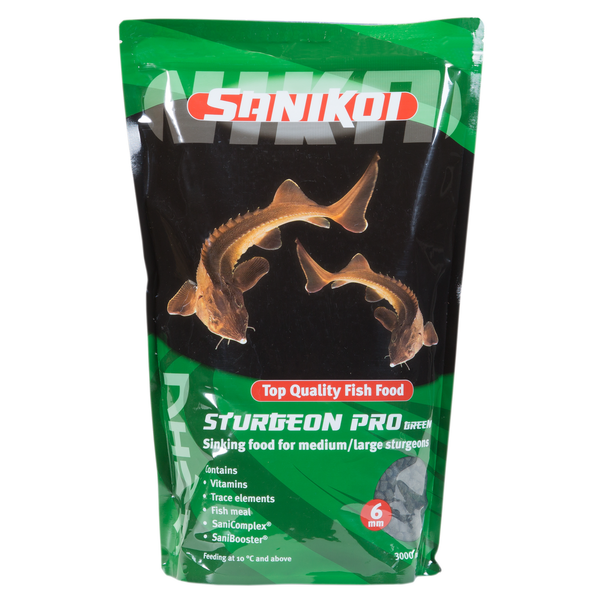 Nourriture pour poissons Sturgeon Pro green 6 mm 3 l - SaniKoi