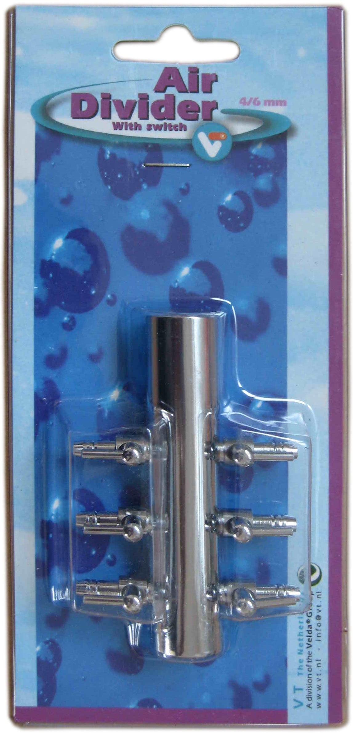 Répartiteur d’air 6 voies 4/6 mm - Velda
