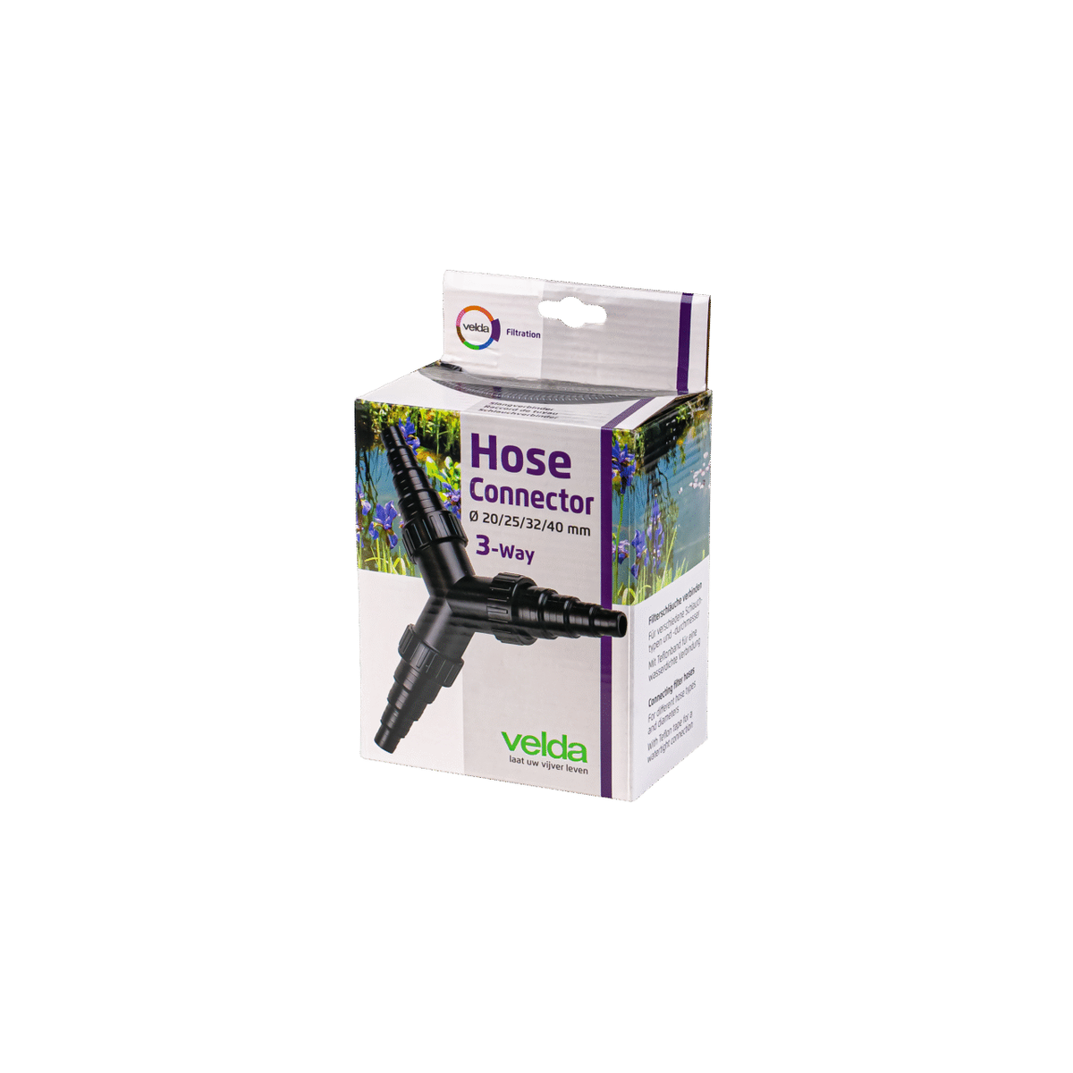 Raccord de tuyau universel en Y 20/25/32/40 mm - Velda