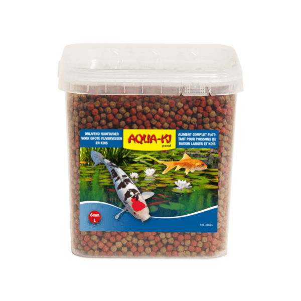 Aqua-ki Nourriture Aqua-Ki Bleu - Maxi 6mm 5,4litres - Nourriture pour poissons rouges et koïs 5400351466268 46626