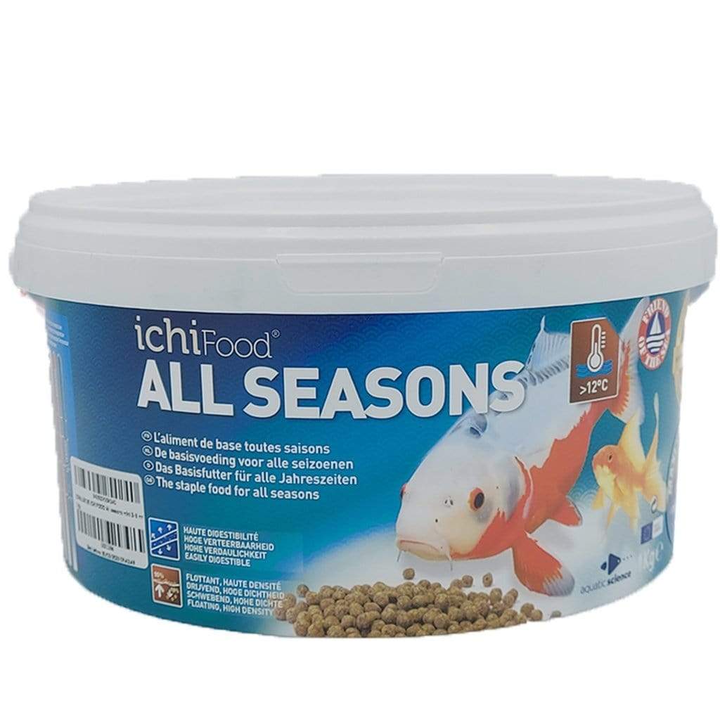 Aquatic Sciences Nourriture Ichi Food All Seasons - Medium 4-5mm 1kg - Aliment de base toutes saisons de qualité 5425009254448 ICFALL401B