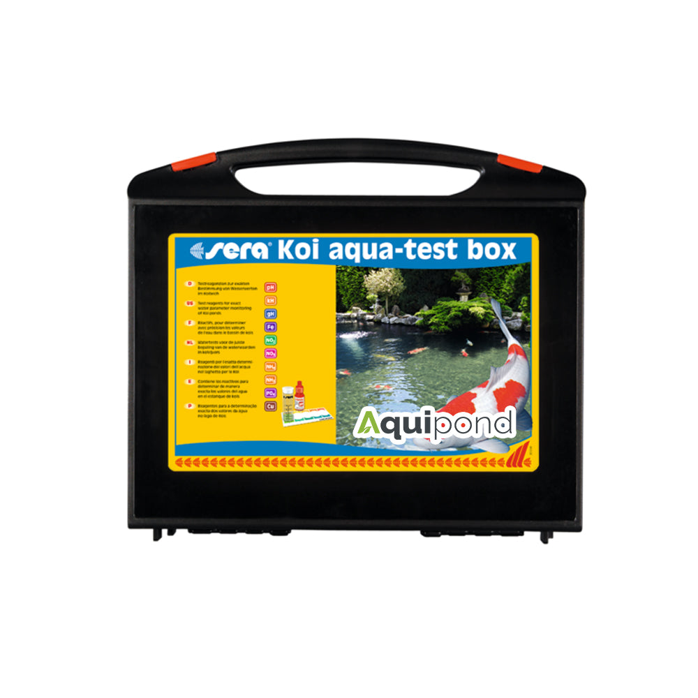 Pond Water Analysis Case - Allows you to easily analyze the water quality of a pond