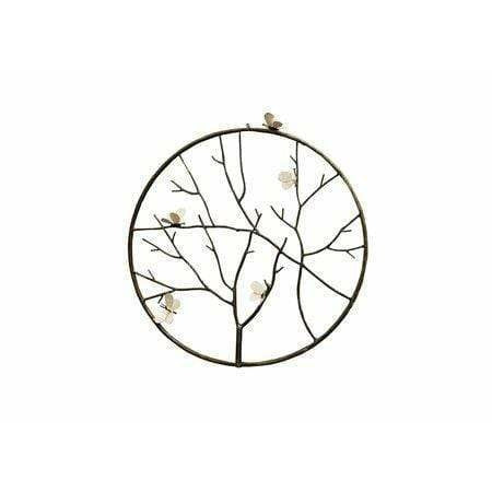 Arrosoir & Persil Cercle Papillons- Animal décoratif en métal recyclé 21020