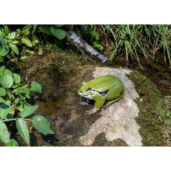 Arrosoir & Persil Grenouille rainette - Animal décoratif en métal recyclé 22006
