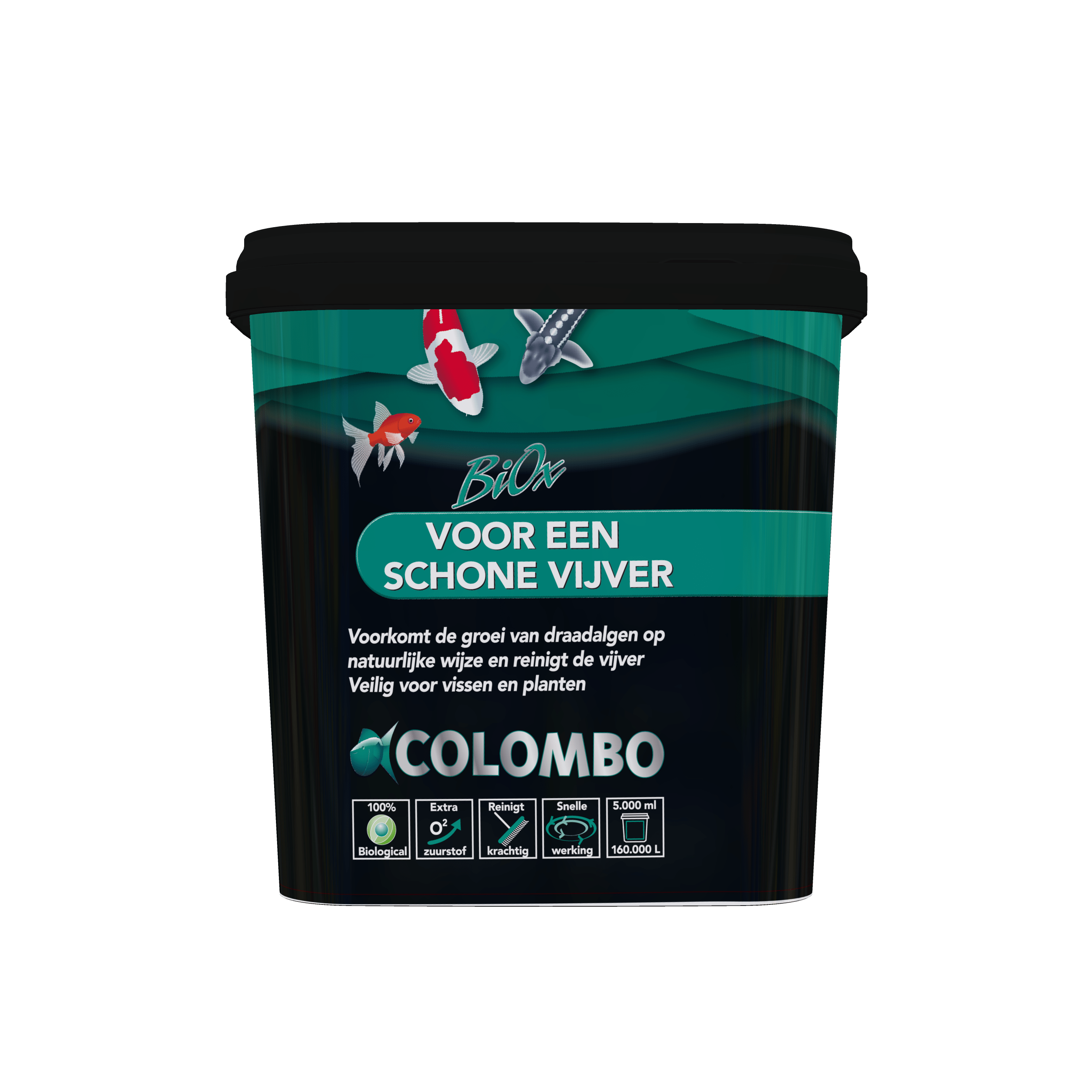 Colombo Produits d'entretien BiOx 5000ml/160.000litres - OxygĂšne actif pour nettoyer le bassin - Colombo 8715897042348 05020210