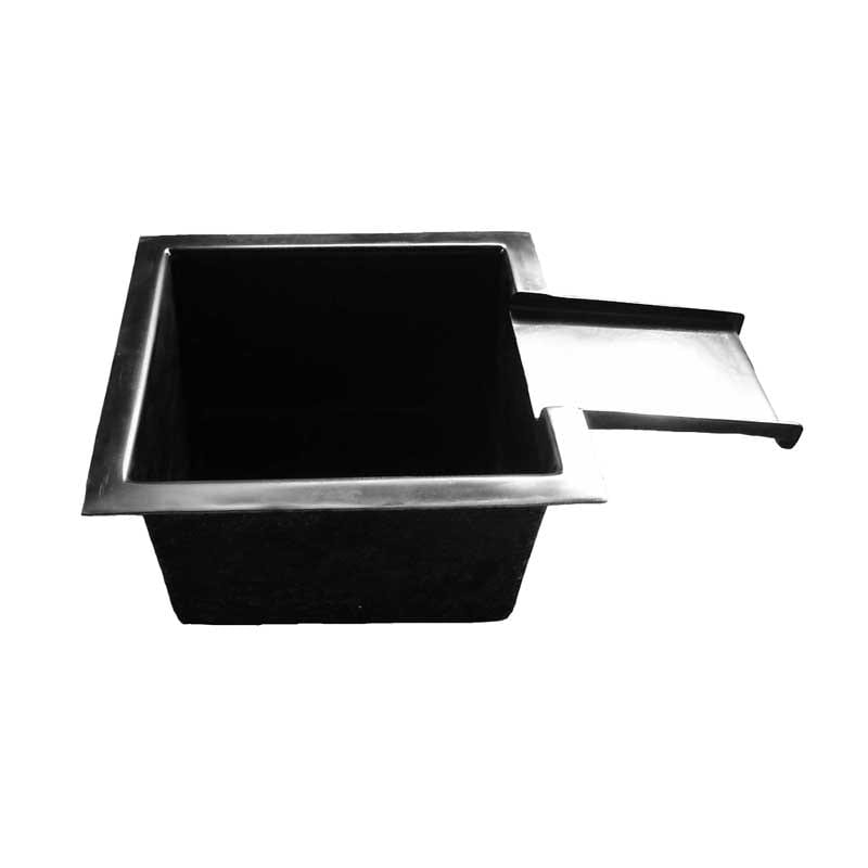 Foudebassin.com Bassins préformés Bassin avec lame d'eau 70 x 70 x 35CM - Polyester AQ2102-WTRVL