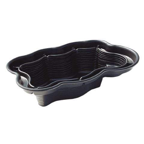 FOUDEBASSIN.COM UBBINK IRIS SIII - bassin préformé - HDPE, surface 2,21 m², profondeur max 50 cm, volume d'eau 530 l - H50 x 205 x 130 cm 8711465310178 1311017