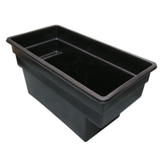 FOUDEBASSIN.COM UBBINK QUADRA C2 - bassin préformé - HDPE, surface 2,66 m², profondeur max 70 cm, volume d'eau 1500 l - H70 x 118 x 225 cm 8711465110020 1311002