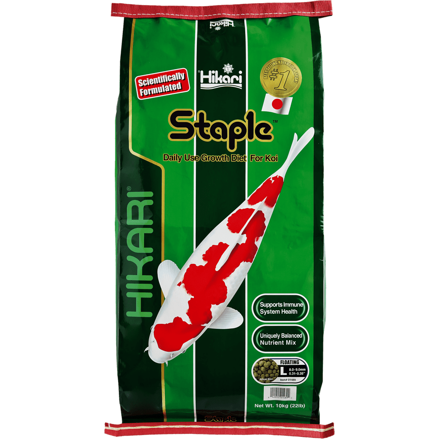 Hikari Nourriture Hikari Staple - Large 10kg - Aliment quotidien pour une croissance saine 42055014892 03020080