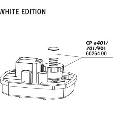 JBL Without Descri JBL CP e4/7/901 Bouton START+ Contre-écrou WHITE * 4014162602640 6026400
