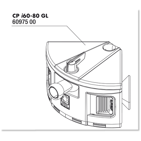 JBL Without Descri JBL CP i_gl 60/i80 Tête de la pompe 4014162609755 6097500