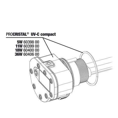 JBL Without Descri JBL PC Compact UV-C Unité électrique 18W 4014162604002 6040000