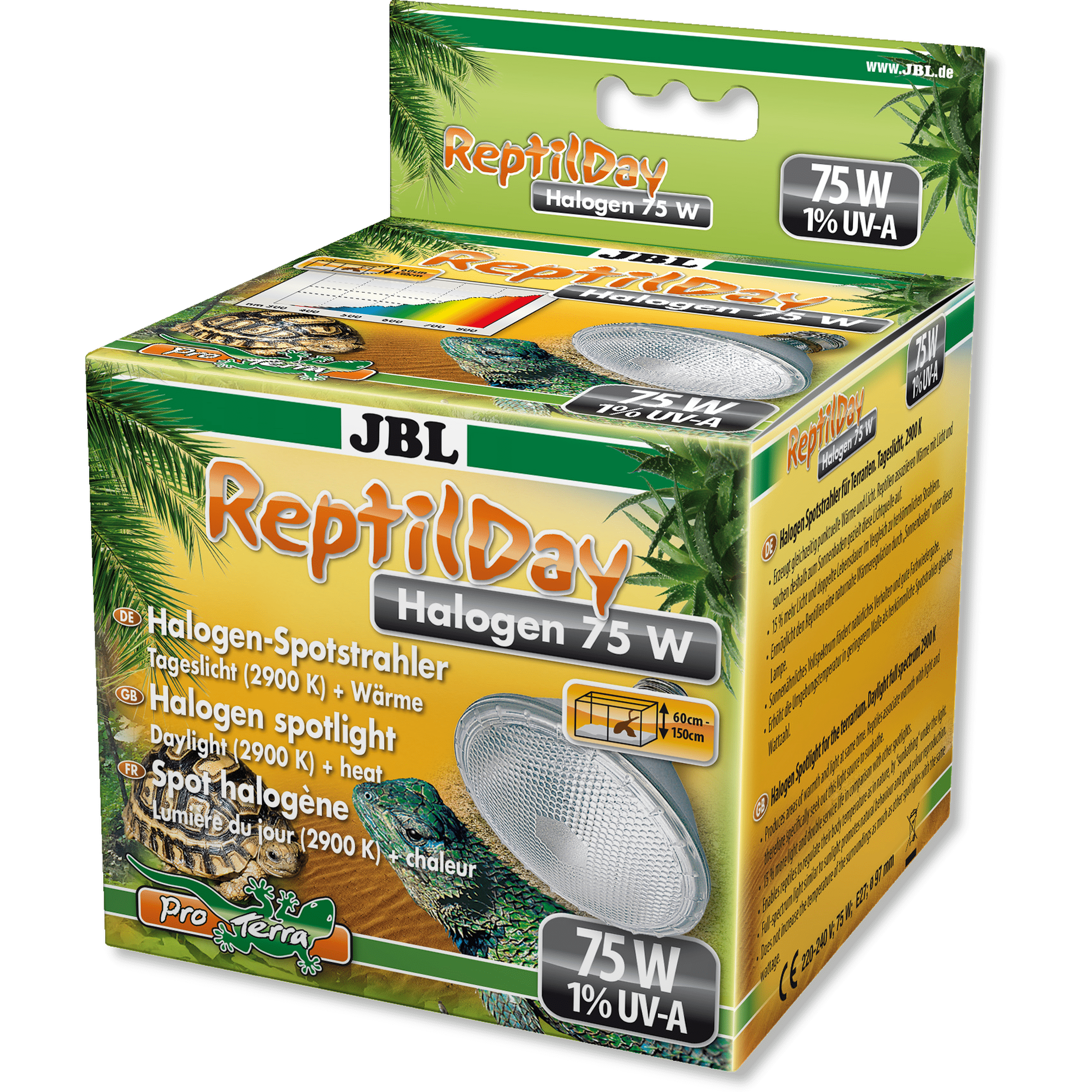 JBL Without Descri JBL ReptilDay Halogen 75W 4014162618436 6184300