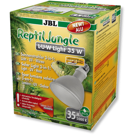 JBL Without Descri JBL ReptilJungle L-U-W Light alu 35W 4014162618948 6189400