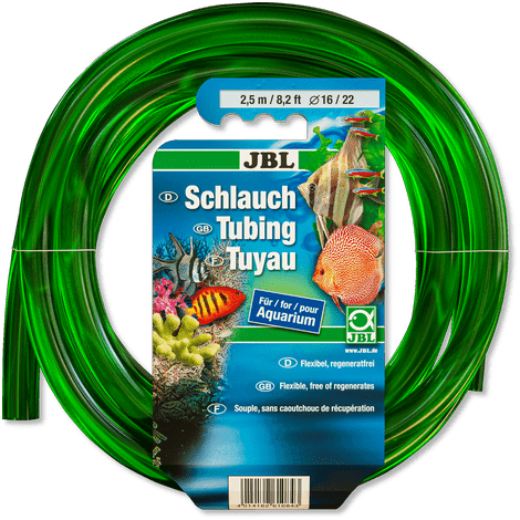 JBL Without Descri JBL Tuyau prédécoupé VERT 16/22, 2,5m 4014162610843 6108400