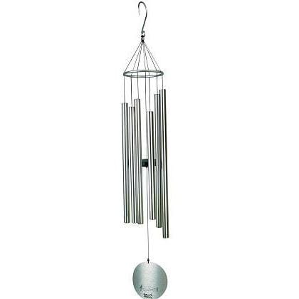 Nature's Melody Carillons Carillon à vent Aureole Tunes Argent -106CM AT42SV