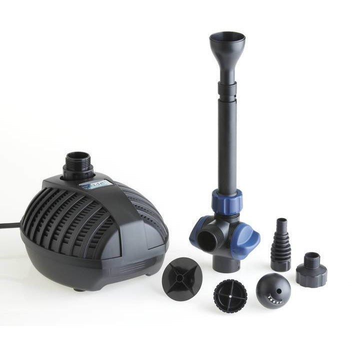 Oase Living Water Pompes pour jeux Aquarius Fountain Set Classic 1000 - Kit pompe et jets d'eau prĂȘt Ă  l'emploi - Oase 4010052573991 57399