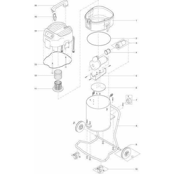 Oase Living Water Pièces détachées Oase PONDOVAC PREMIUM