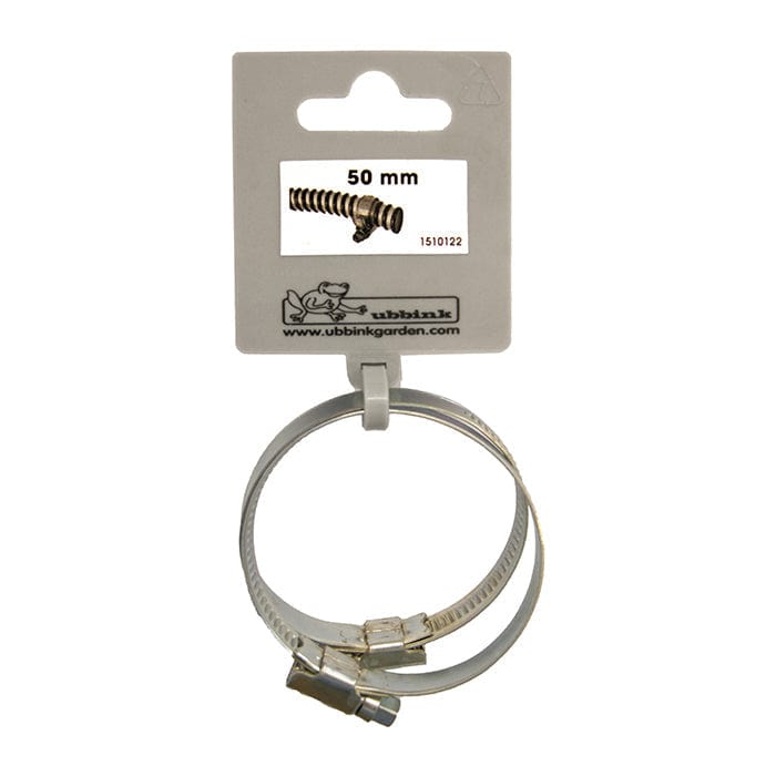 PONDSHOPI UBBINK Colliers de serrage galvanisés pour tuyaux lisses et légers - Ø50 mm - 2 x 8711465101226 1510122