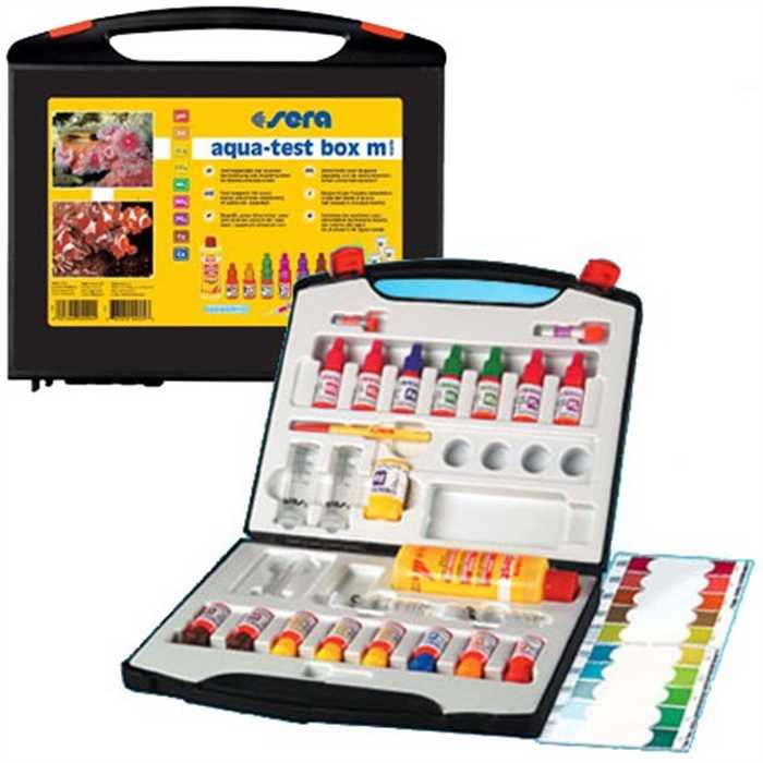 Sera Analyse d'eau SERA AQUA-TEST BOX MARIN (+CA) - AQUARIOPHILE 4001942040044 04004