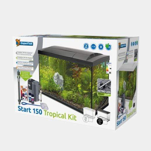 Superfish Aquariums Aquarium Start 150 Tropical Kit Noir - 146L - Superfish 8715897312434 A4050381