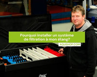 Pourquoi installer un système de filtration à mon étang?