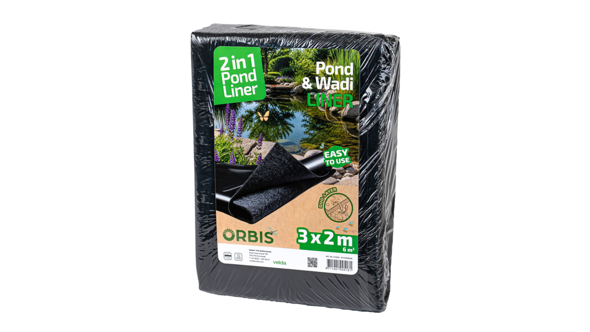 Bâche avec feutre intégré 2-in-1 Pond Liner 3 x 2 m - Velda