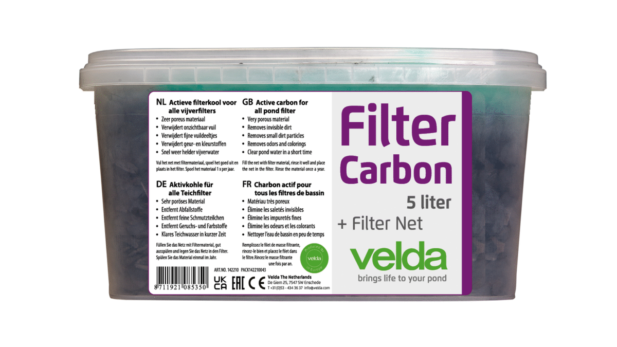 Filter Carbon 5 L - Charbon actif pour filtre de bassin - Velda