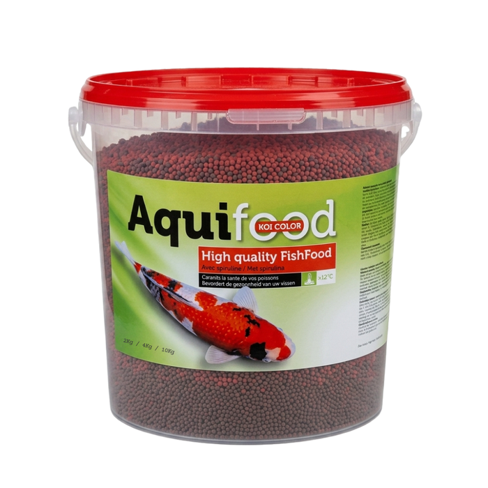 Aquifood Premium - Mini 2-3mm 4kg - Nourriture haute qualité pour toute la saison