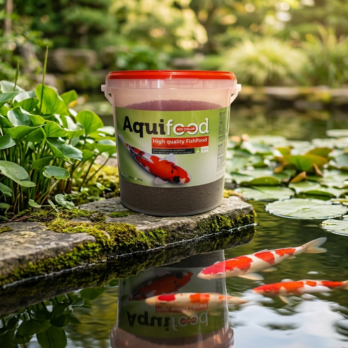 Aquifood Premium - Maxi 6-7mm 4kg - Nourriture haute qualité pour toute la saison