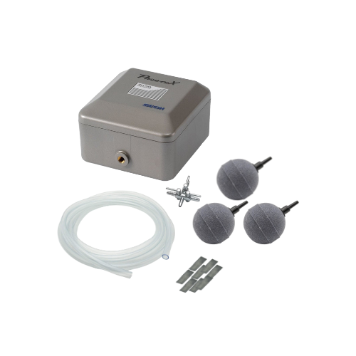 Kit n°1 complet de pompe à air MKC – Haute qualité japonaise pour bassins de 1 à 10 m³