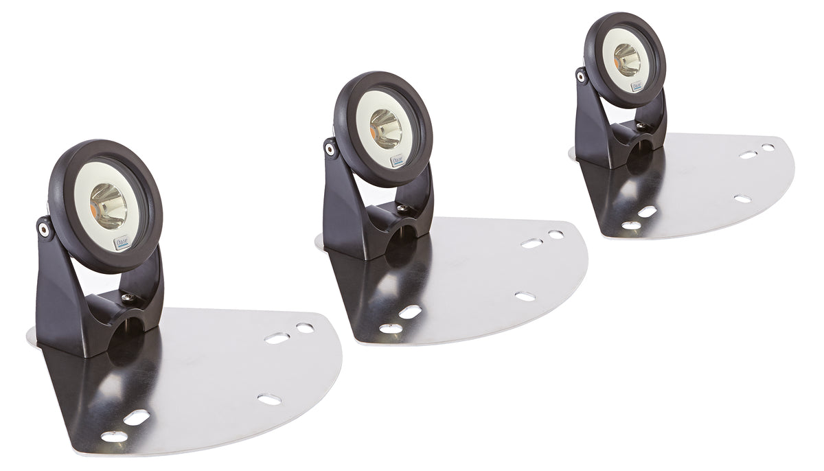 White LED lighting kit for floating fountains