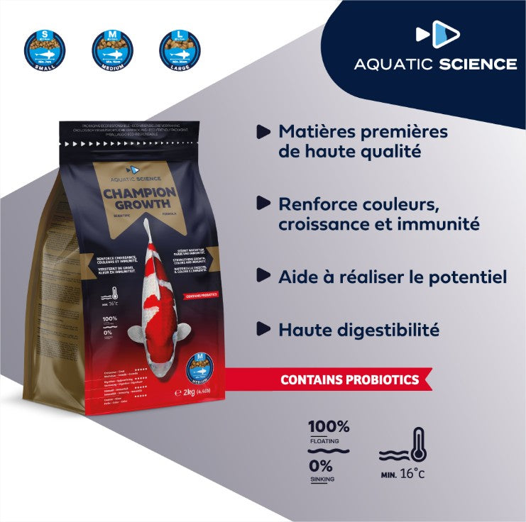 Ichi Food Champion's - Maxi 9mm 5kg - Aliment haut de gamme pour champions