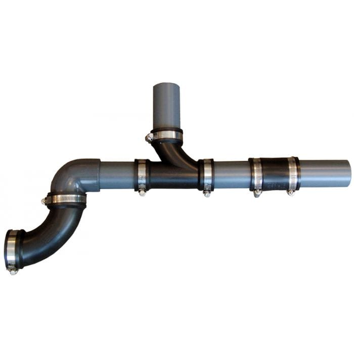 Aquaforte Raccords flexibles Courbe/coude souple/flexible en caoutchouc